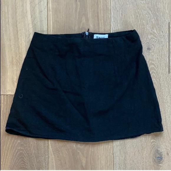 Princess Polly Dresses & Skirts - Black princess poly selby skirt